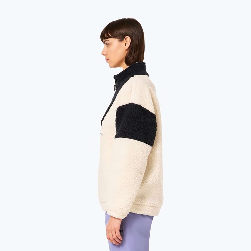 Bluza snowboardowa damska Tnp Ember Half Zip Rc Fleece arctic white 5