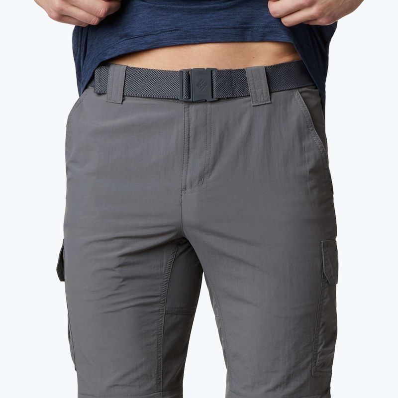 Spodnie trekkingowe męskie Columbia Silver Ridge II Converti city grey 4