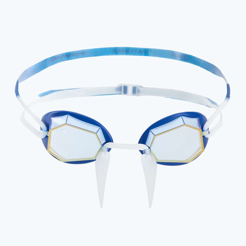 Okulary do pływania Zoggs Diamond Titanium blue/white/mirror gold 2