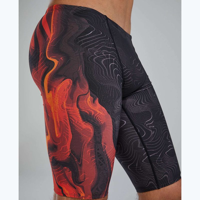 Jammery pływackie męskie Tyr Durafast Elite Firestorm metalic fire 8