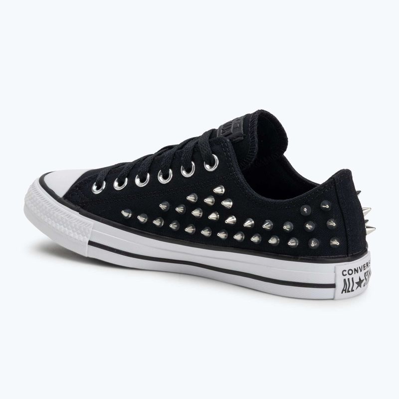 Trampki dziecięce Chuck Taylor All Star Studded black/silve/white 3
