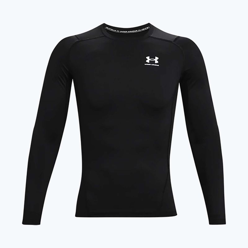 Longsleeve treningowy męski Under Armour HG Armour Comp black/white 5