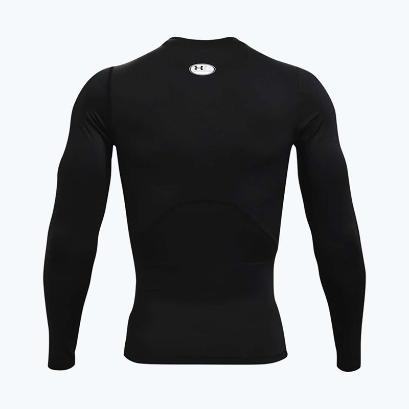 Longsleeve treningowy męski Under Armour HG Armour Comp black/white 6