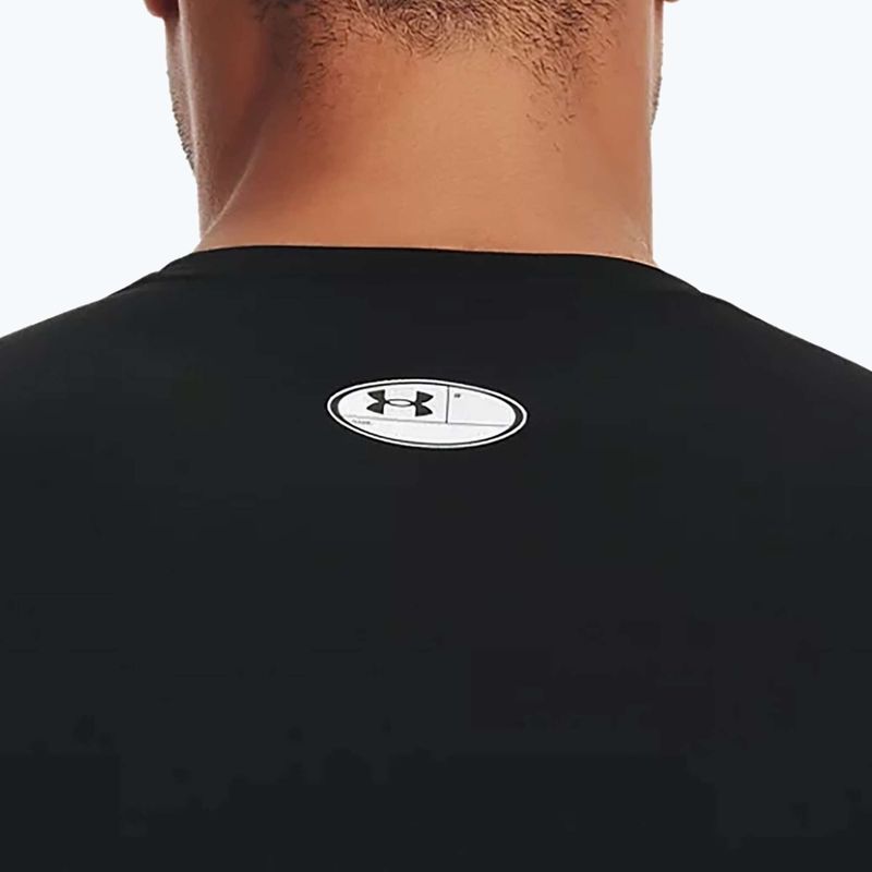 Longsleeve treningowy męski Under Armour HG Armour Comp black/white 4