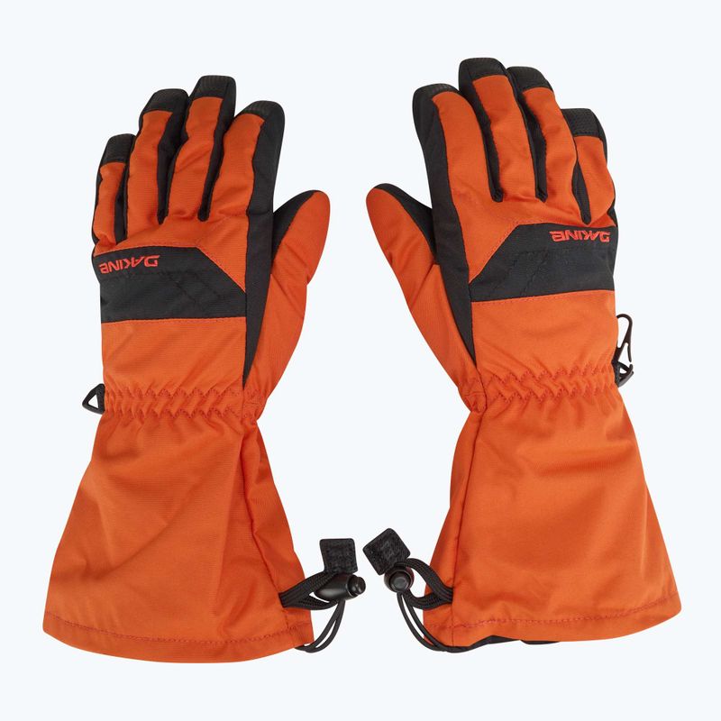 Rękawice snowboardowe dziecięce Dakine Yukon pureed pumpkin 4
