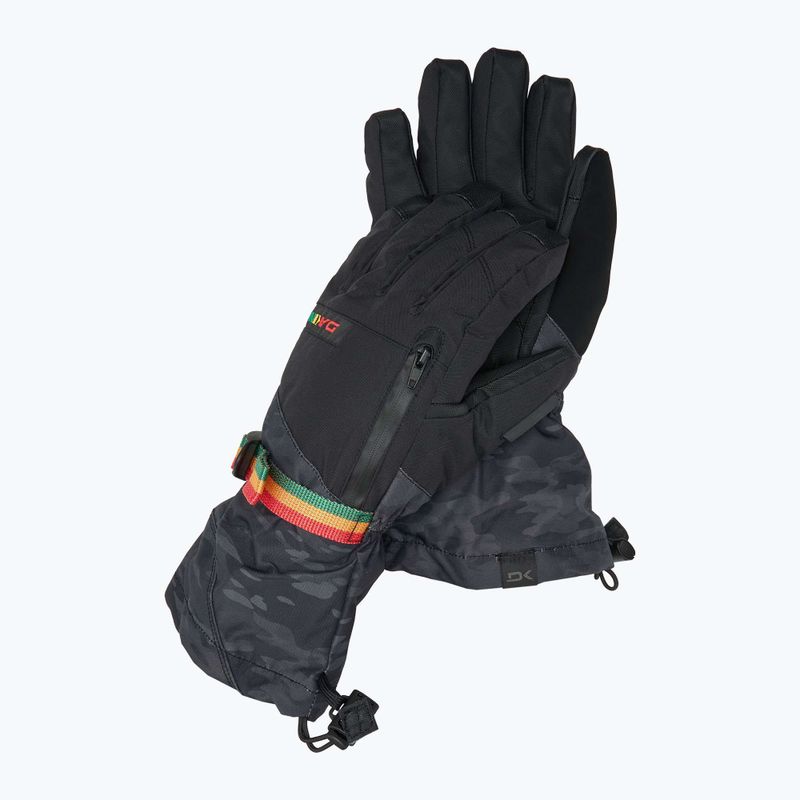 Rękawice snowboardowe męskie Dakine Titan Gore-Tex black vintage camo 2