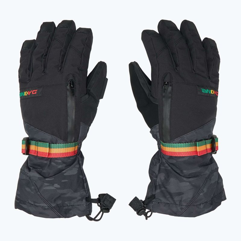 Rękawice snowboardowe męskie Dakine Titan Gore-Tex black vintage camo 4