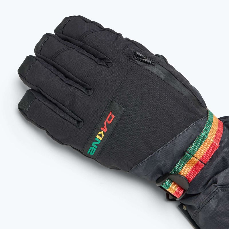 Rękawice snowboardowe męskie Dakine Titan Gore-Tex black vintage camo 5