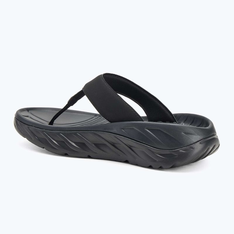 Japonki damskie HOKA Ora Recovery Flip black/dark gull gray 3