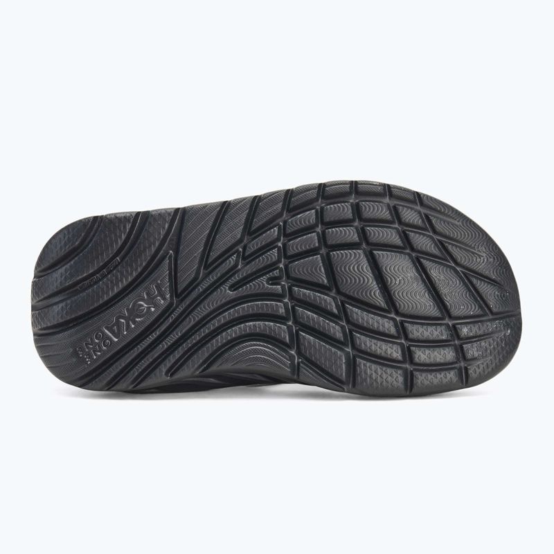 Japonki damskie HOKA Ora Recovery Flip black/dark gull gray 4