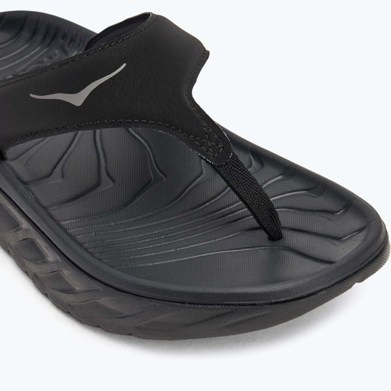 Japonki damskie HOKA Ora Recovery Flip black/dark gull gray 7