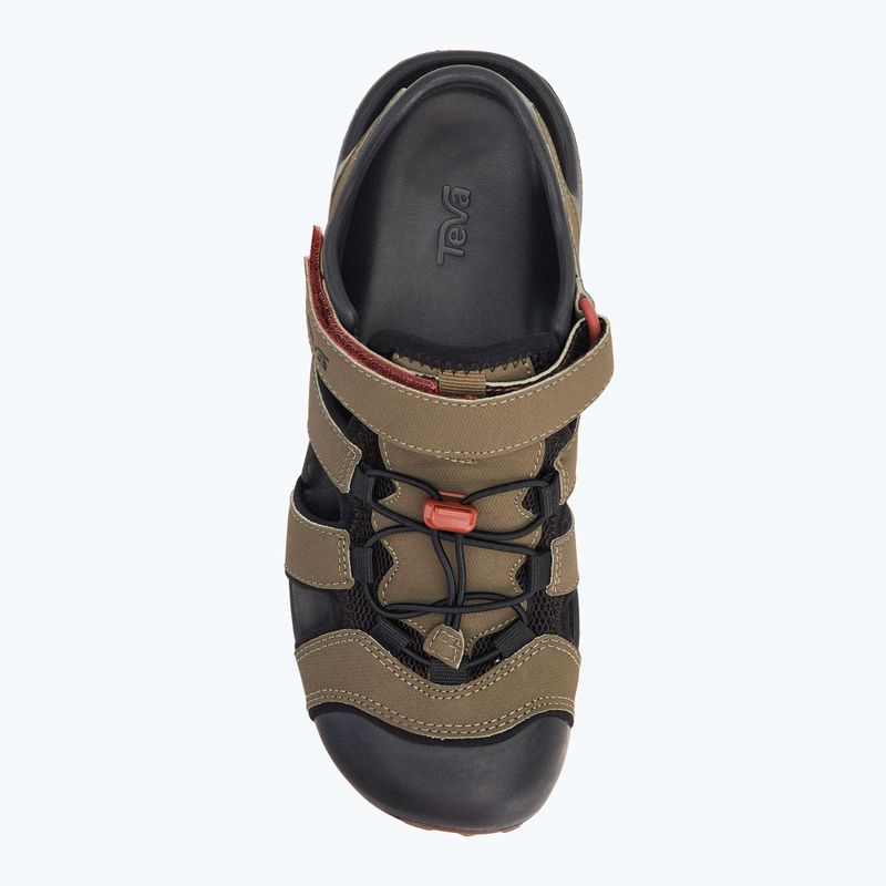 Sandały męskie Teva Flintwood dark olive 5