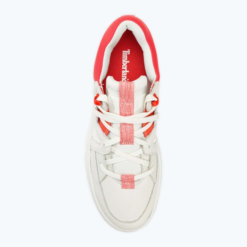 Buty damskie Timberland Laurel Court white full grain/orange 5
