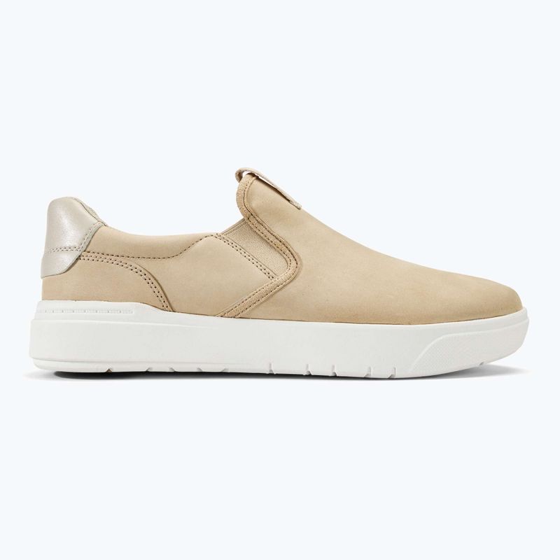 Buty męskie Timberland Seneca Bay Slip On light beige nubuk 2