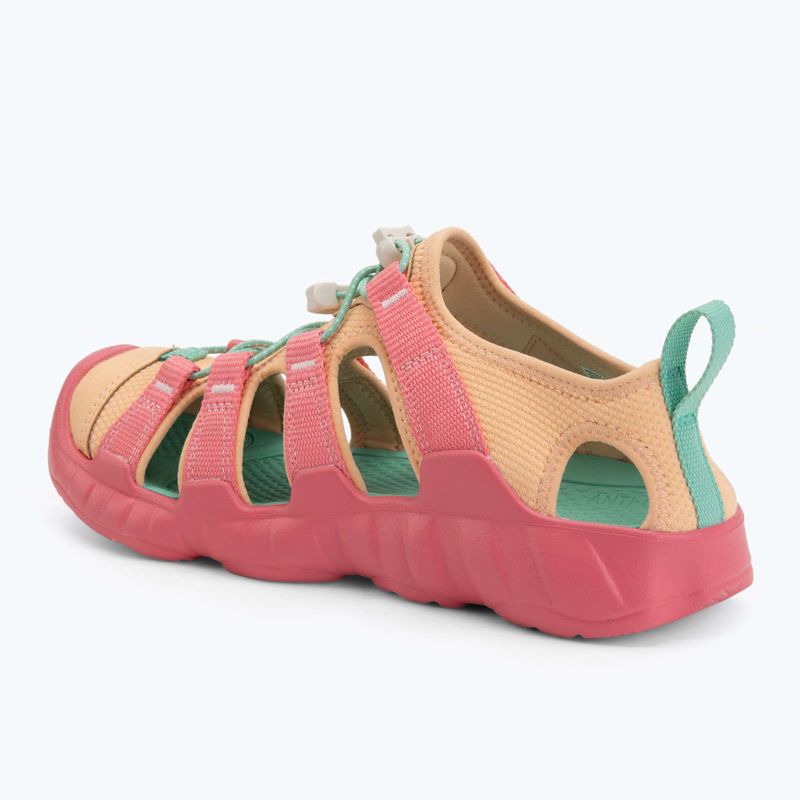 Sandały dziecięce KEEN Hyperport H2 pink lemonade/peach fuzz 3