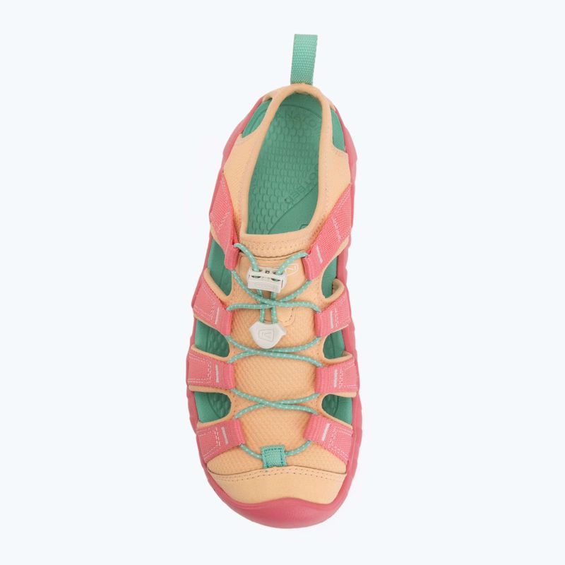 Sandały dziecięce KEEN Hyperport H2 pink lemonade/peach fuzz 5