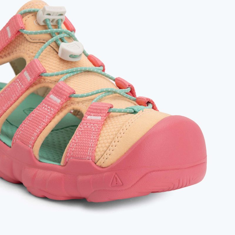 Sandały dziecięce KEEN Hyperport H2 pink lemonade/peach fuzz 7