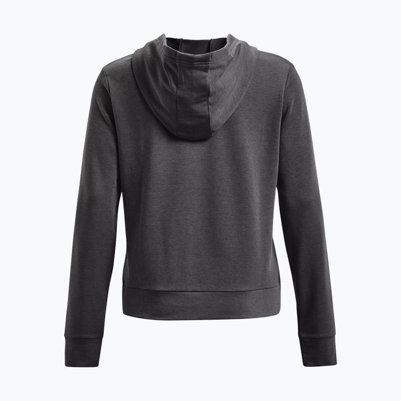 Bluza damska Under Armour Rival Terry FZ Hoodie jet gray/black 2