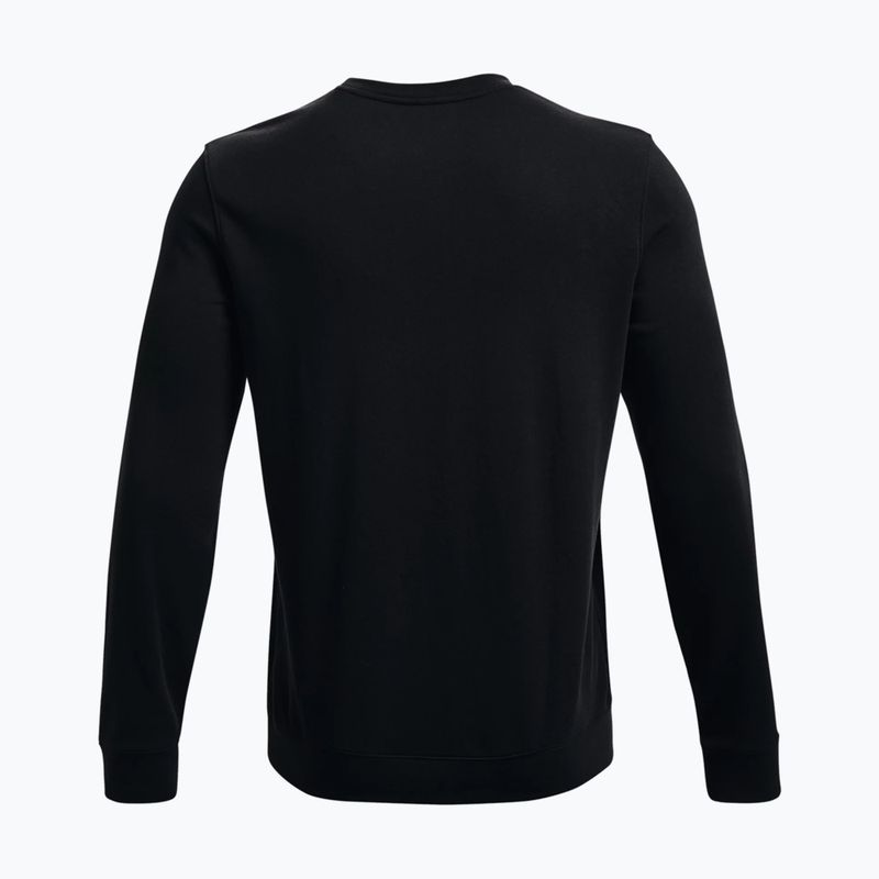 Bluza męska Under Armour Rival Terry LC Crew black 2