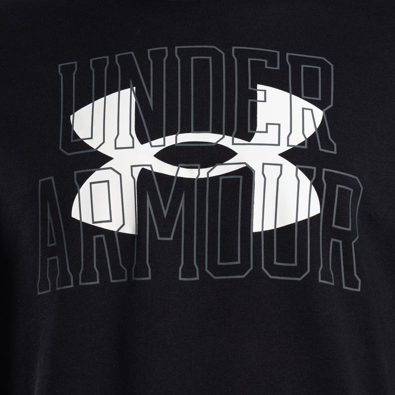 Bluza męska Under Armour Rival Terry Logo Crew black 3