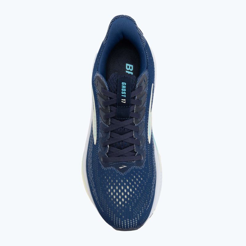 Buty do biegania damskie Brooks Ghost 17 navy/green/turquoise 5