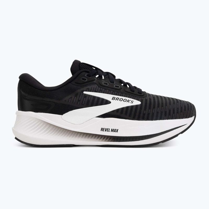 Buty do biegania damskie Brooks Revel Max black/grey/white 2