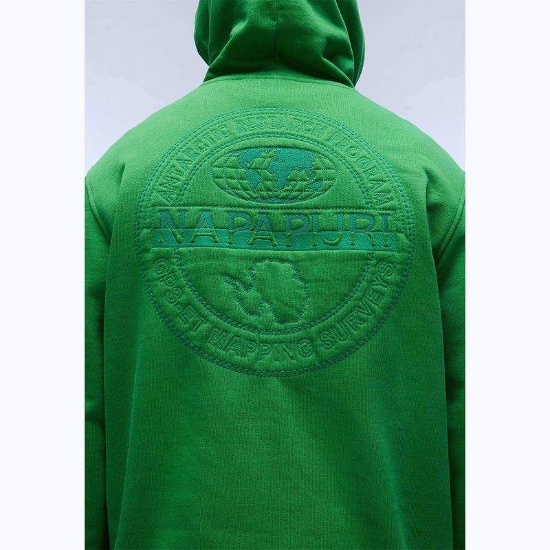 Bluza męska Napapijri B-Kander Hooded green kelly 5
