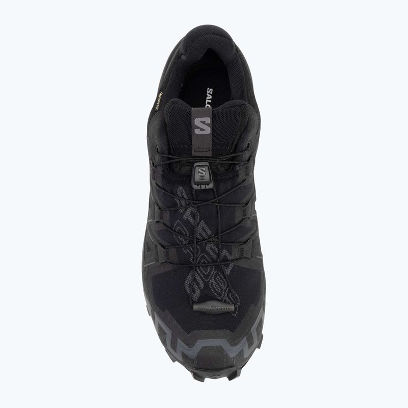 Buty do biegania damskie Salomon Speedcross 6 GTX black/black/phan 5