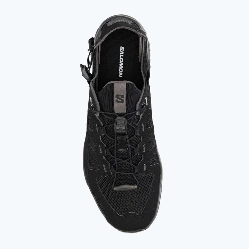 Buty turystyczne męskie Salomon Techamphibian 5 black/magnet/monument 7