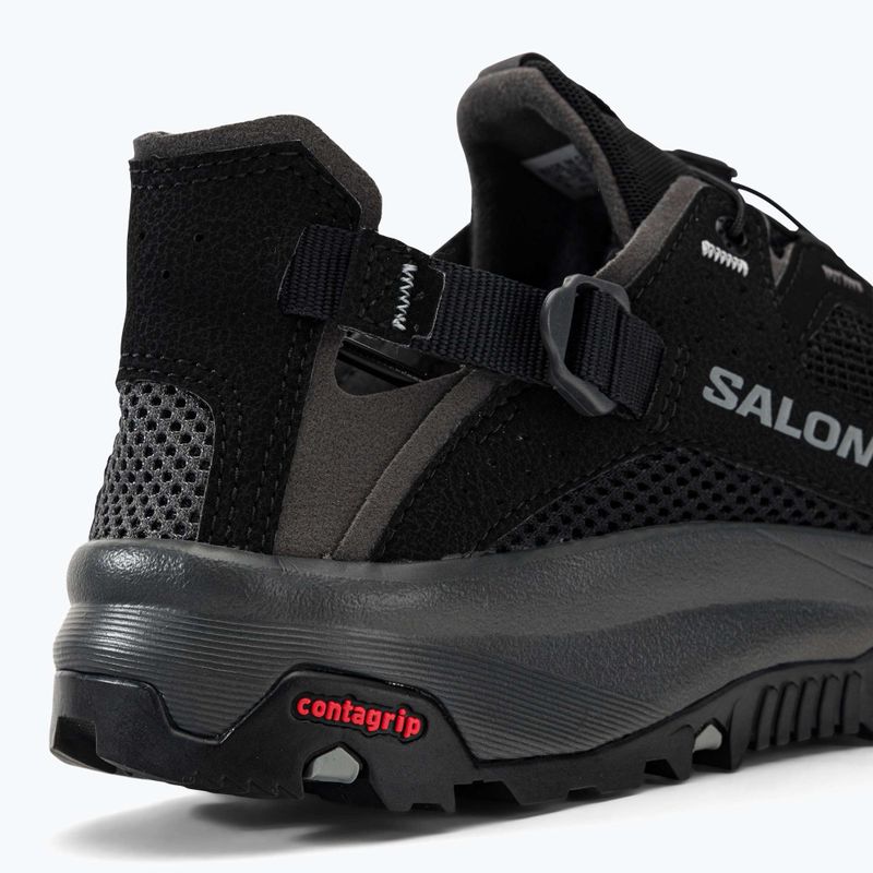Buty turystyczne męskie Salomon Techamphibian 5 black/magnet/monument 10