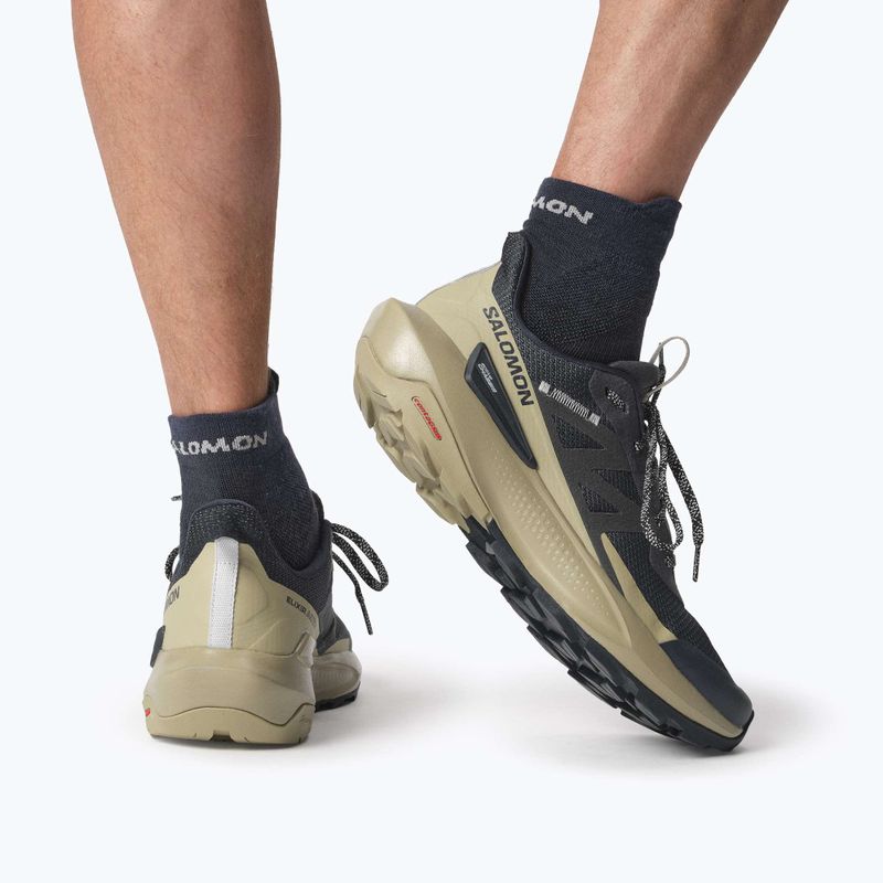 Buty turystyczne męskie Salomon Elixir Activ carbon/slate green/glacier 15