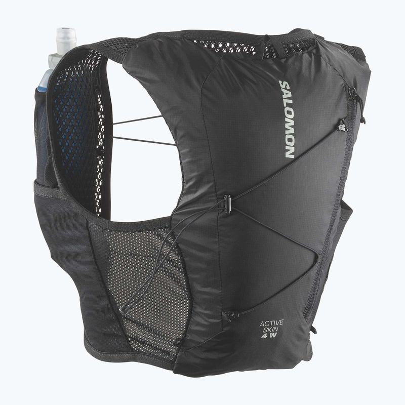 Kamizelka do biegania damska Salomon Active Skin 4 Set black/metal 2