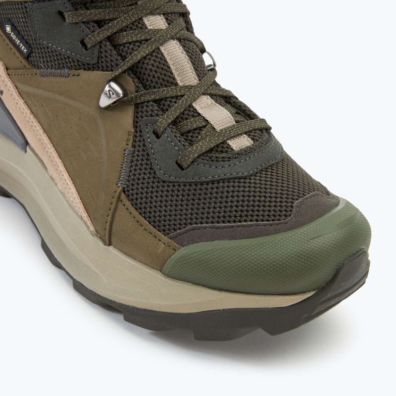 Buty turystyczne męskie Salomon Elixir Mid GTX peat/vintage khaki/castlerock 7