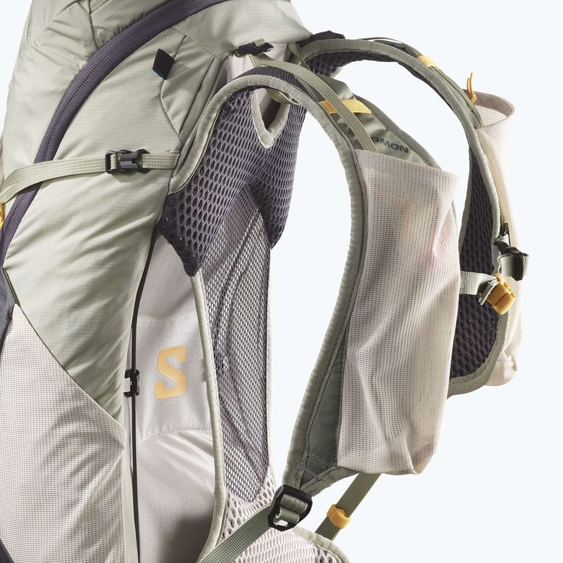 Plecak turystyczny damski Salomon Aerotrek 18 l M-L seagrass/silver cloud/nine iron 3