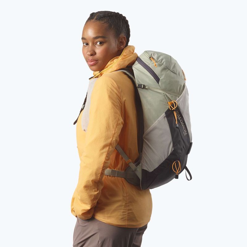 Plecak turystyczny damski Salomon Aerotrek 18 l M-L seagrass/silver cloud/nine iron 4