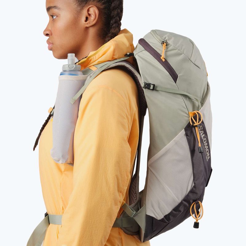 Plecak turystyczny damski Salomon Aerotrek 18 l M-L seagrass/silver cloud/nine iron 5