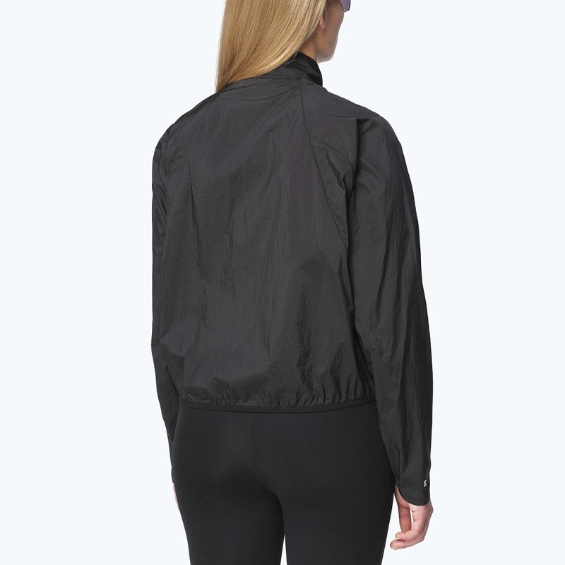 Kurtka do biegania damska Salomon Shakeout Fly deep black 2