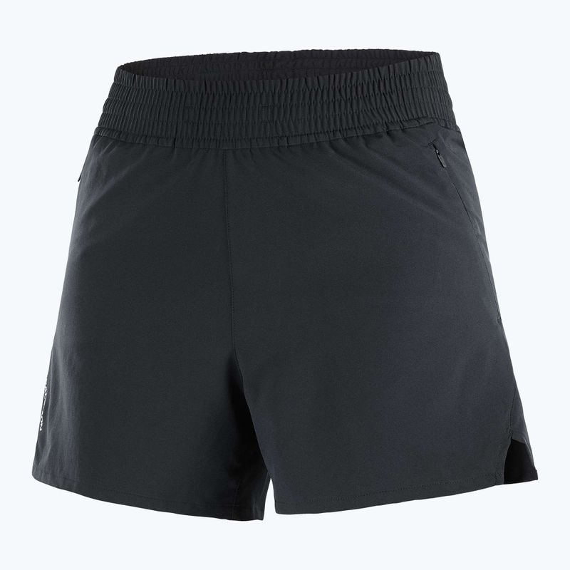 Spodenki do biegania damskie Salomon SHAKEout Core 4" deep black 6