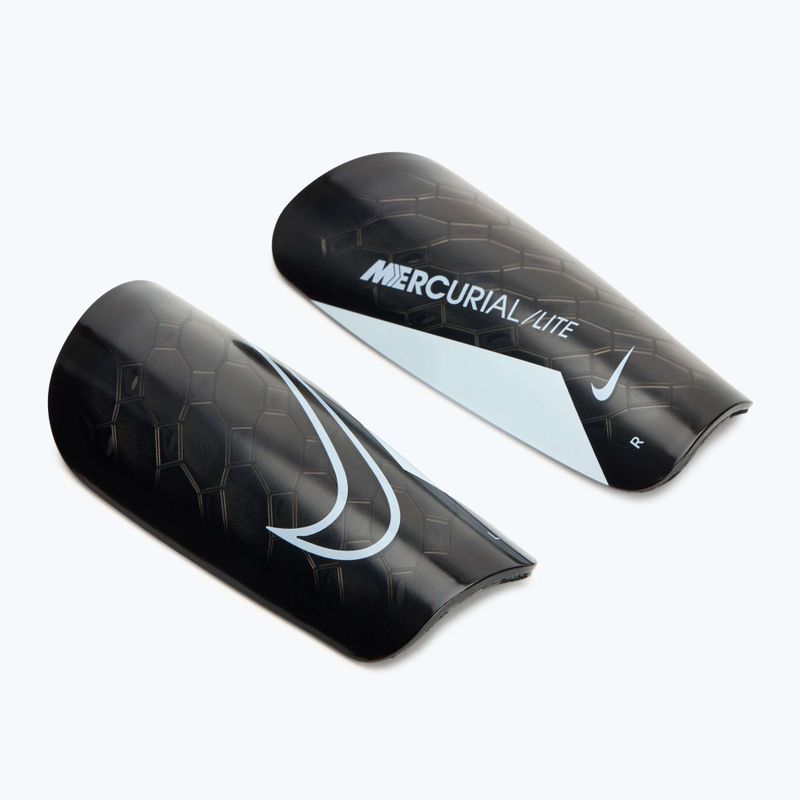 Ochraniacze piłkarskie na golenie Nike Mercurial Lite black/black/white 3