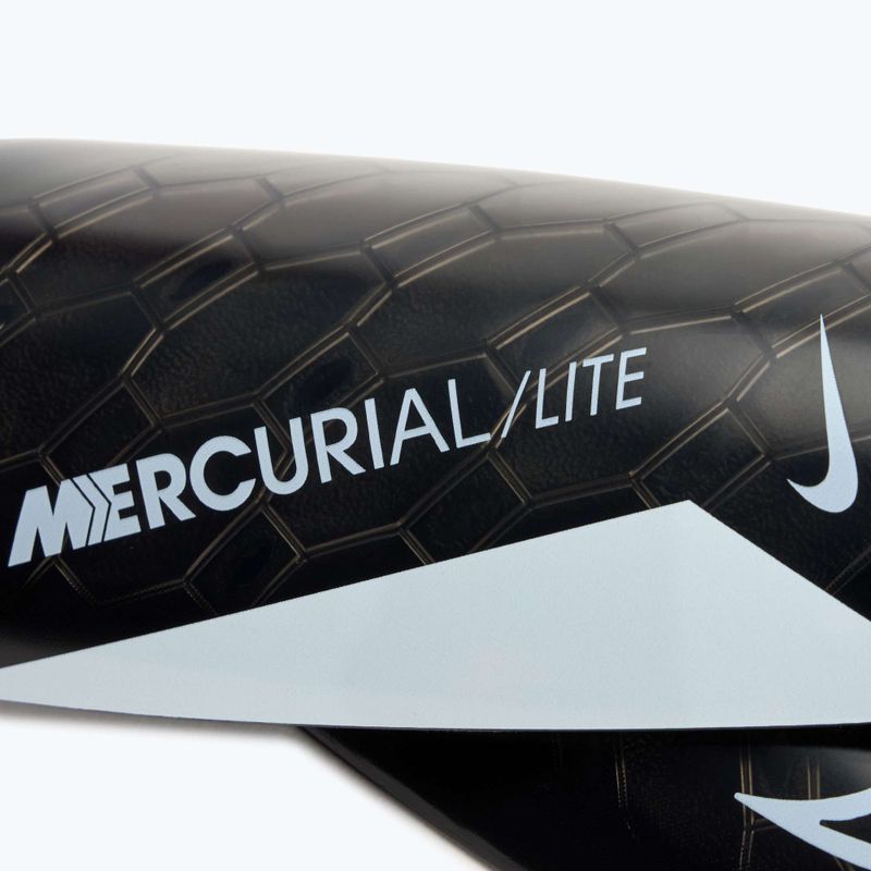Ochraniacze piłkarskie na golenie Nike Mercurial Lite black/black/white 4