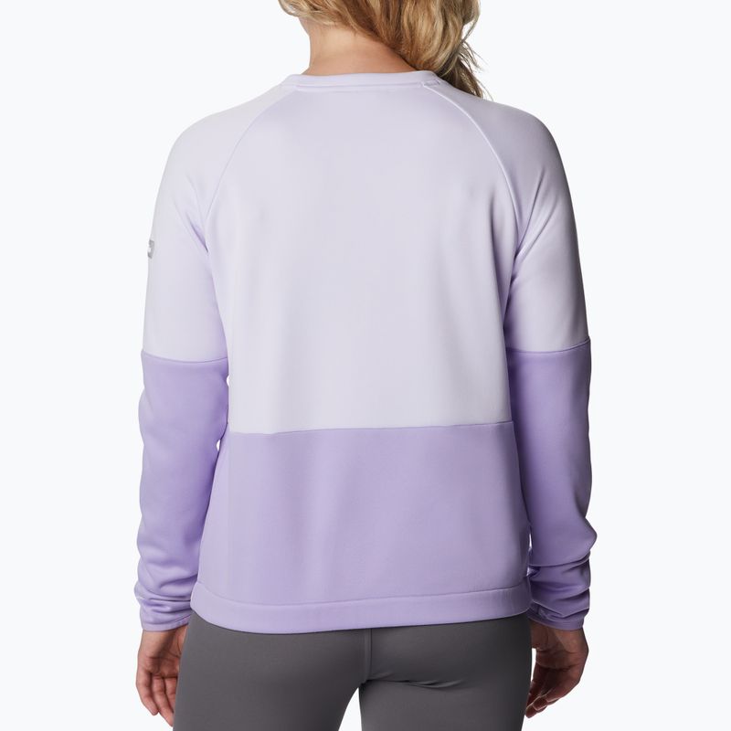 Bluza damska Columbia Windgates Crew purple tint/frosted purple 2