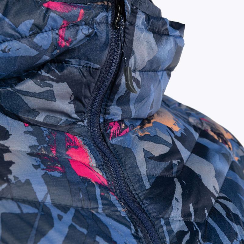 Kurtka hybrydowa damska Columbia Powder Pass Hooded nocturnal floriculture print 11