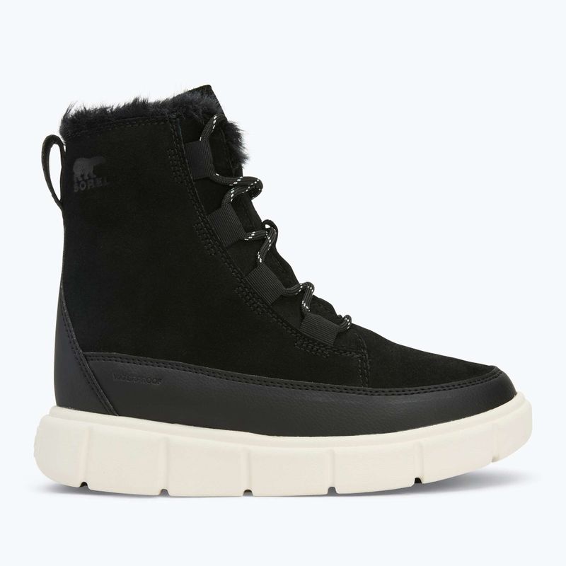 Śniegowce dziecięce Sorel Youth Sorel Explorer III Lace black/sea salt 2