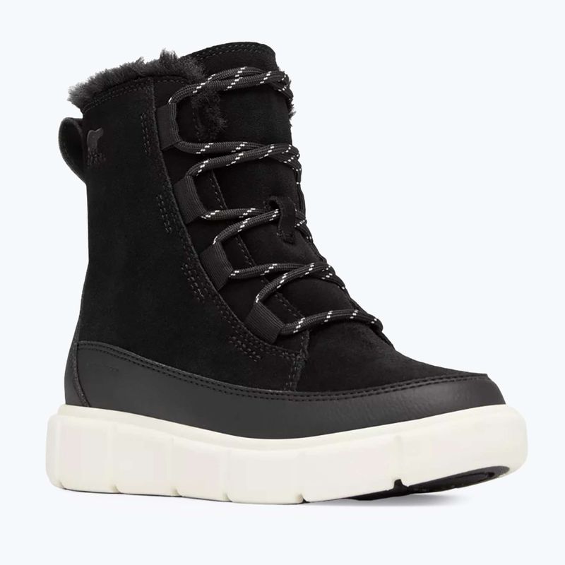 Śniegowce dziecięce Sorel Youth Sorel Explorer III Lace black/sea salt 8