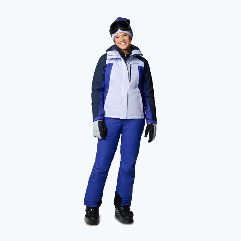Kurtka narciarska damska Columbia Snowy Summit Ins snowdrift/clematis blue/coll navy cdye 2