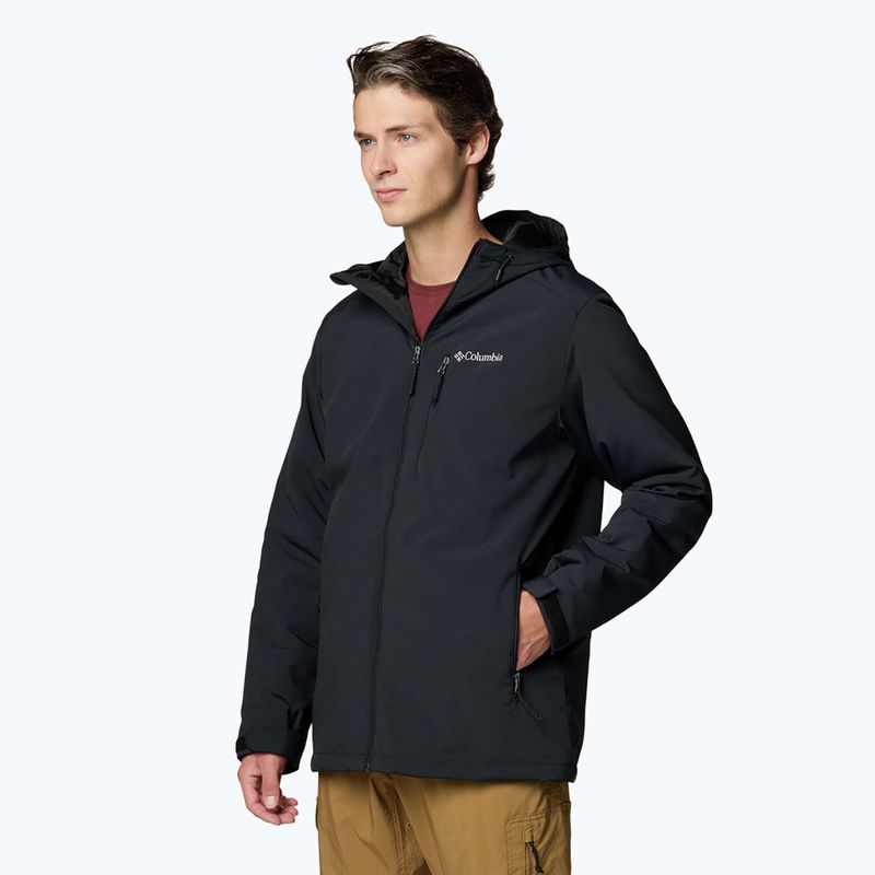 Kurtka softshell męska Columbia Gate Racer II Softshell black 5