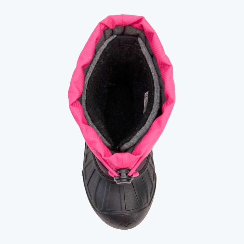 Śniegowce dziecięce Columbia Powderbug Snowlite pink ice/ moonvista 5