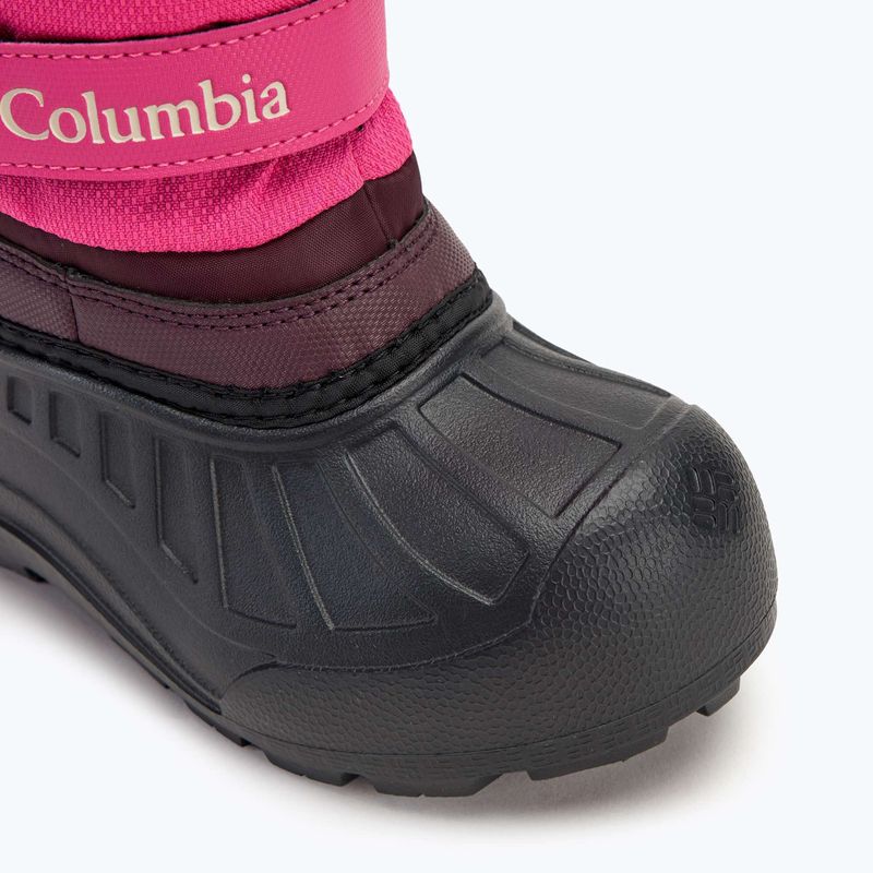 Śniegowce dziecięce Columbia Powderbug Snowlite pink ice/ moonvista 7