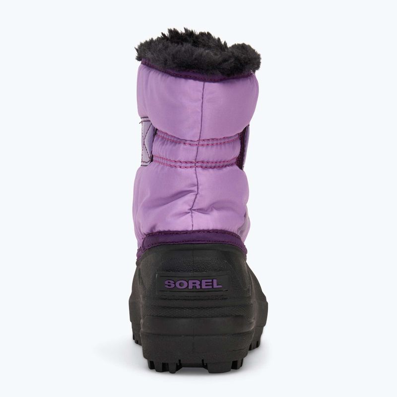 Śniegowce dziecięce Sorel Childrens Snow Commander gumdrop/purple violet 6