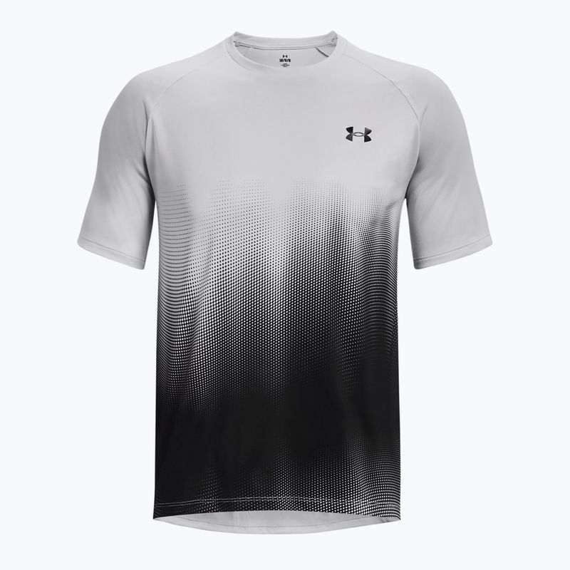 Koszulka treningowa męska Under Armour Tech Fade halo gray/black/black 5